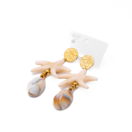 Aretes Y00897 Dorado Acero Inoxidable G48
