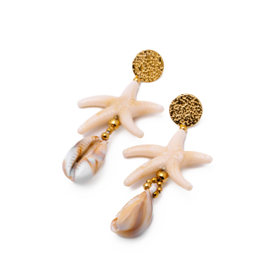 Aretes Y00897 Dorado Acero Inoxidable G48