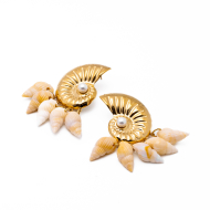 Aretes Y01055 Dorado Acero Inoxidable G510