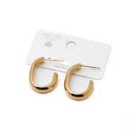 Aretes Y01002 Dorado Acero Inoxidable F25