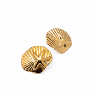 Aretes Y01024 Dorado Acero Inoxidable G48