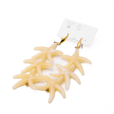 Aretes Y01065 Dorado Acero Inoxidable G48