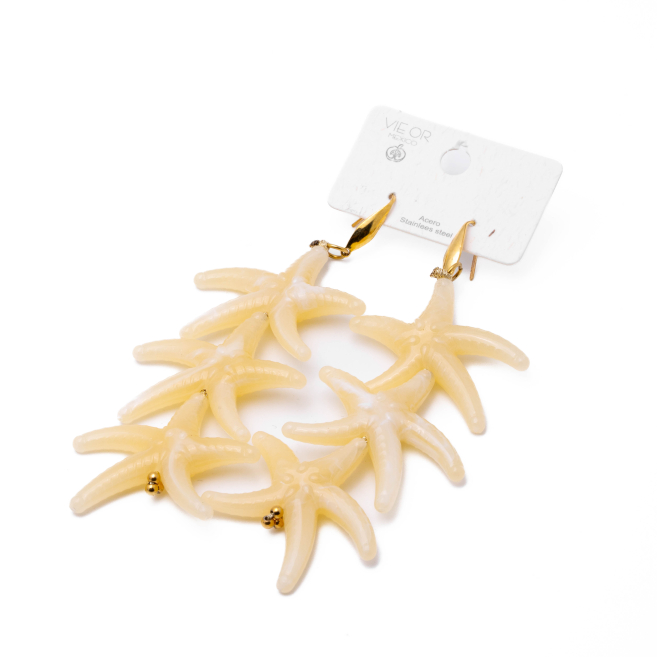 Aretes Y01065 Dorado Acero Inoxidable G48