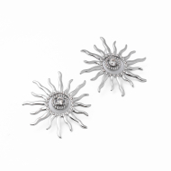 Aretes Y01071 Plateado Acero Inoxidable G21