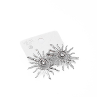 Aretes Y01071 Plateado Acero Inoxidable G21