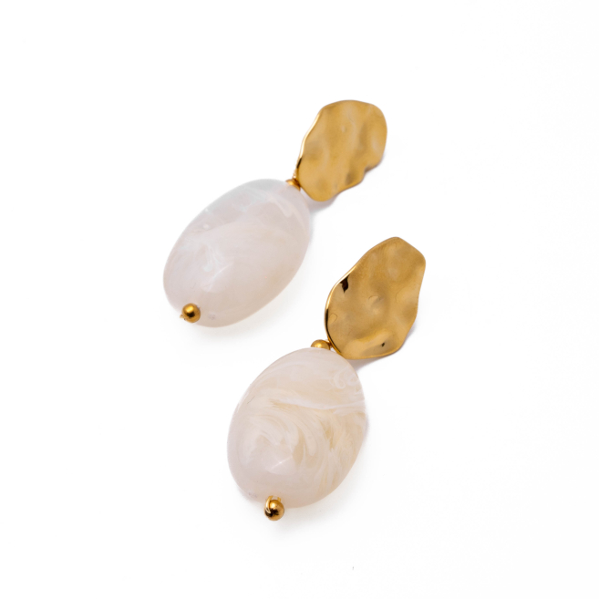 Aretes Y01028 Dorado Acero Inoxidable F36