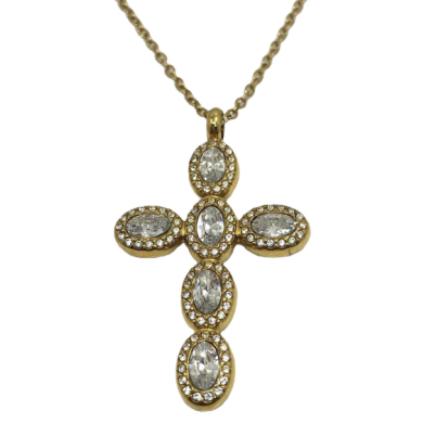 COLLAR ZO15372N VERDE N PLATEADO Acero Inoxidable E31