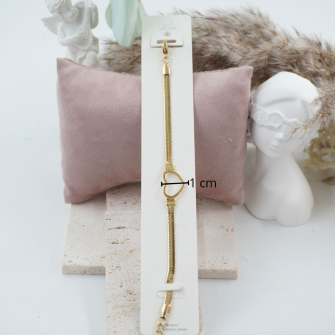 PULSERA ZO11750B DORADO Acero Inoxidable