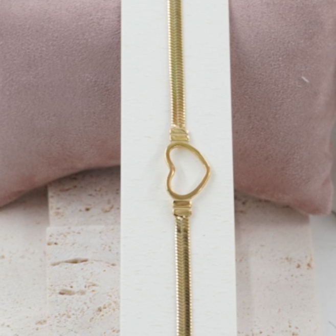 PULSERA ZO11750B DORADO Acero Inoxidable