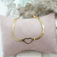 PULSERA ZO11750B DORADO Acero Inoxidable