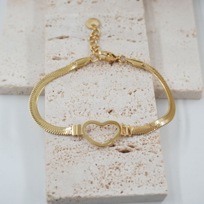 PULSERA ZO11750B DORADO Acero Inoxidable