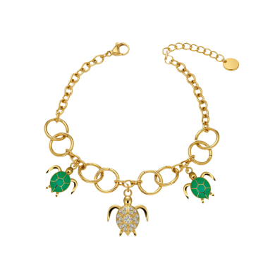 PULSERA ZO15738B PLATEADO Acero Inoxidable