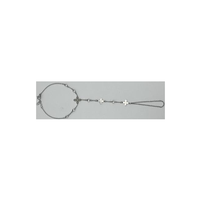 PULSERA ZO14092B PLATEADO Acero Inoxidable