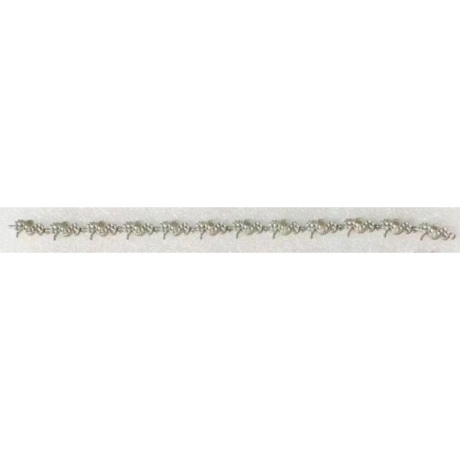 PULSERA ZO14997B PLATEADO Acero Inoxidable