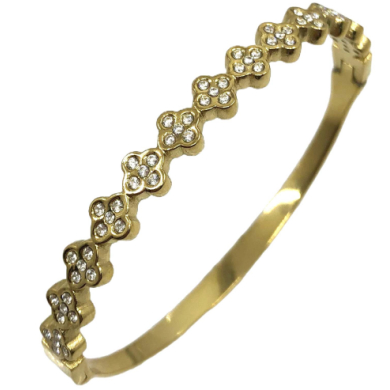 BRAZALETE ZO15522B PLATEADO Acero Inoxidable