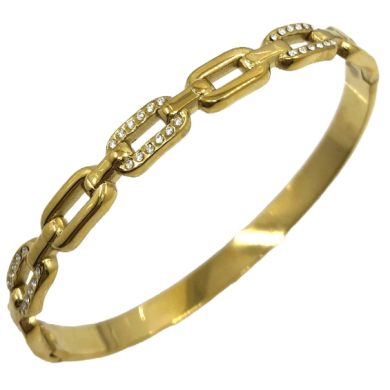 BRAZALETE ZO15514B DORADO Acero Inoxidable