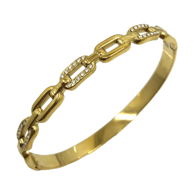 BRAZALETE ZO15514B DORADO Acero Inoxidable