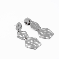 Aretes Y00992 Plateado Acero Inoxidable F38