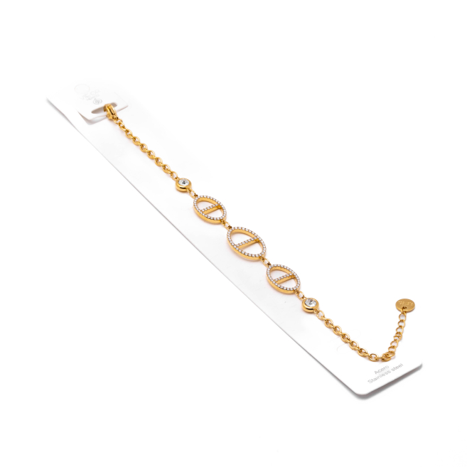 PULSERA ZO15160B DORADO Acero Inoxidable 2B34