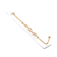 PULSERA ZO15160B DORADO Acero Inoxidable 2B34