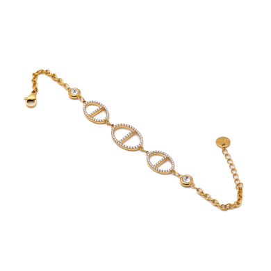 PULSERA ZO15160B DORADO Acero Inoxidable 2B34