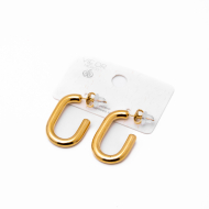 Aretes Y01003 Dorado Acero Inoxidable G52