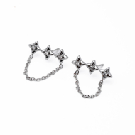 Aretes Y01066 PLATEADO Acero Inoxidable G33