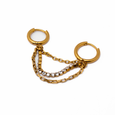 Aretes Y01053 Dorado Acero Inoxidable G22