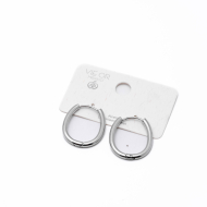 Aretes Y00919 Plateado Acero Inoxidable F23