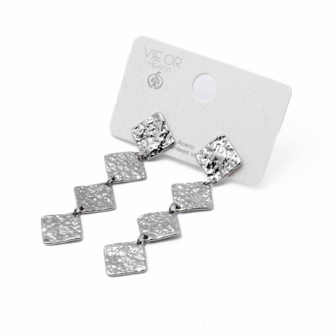 Aretes Y00960 Plateado Acero Inoxidable G26