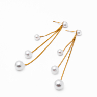 Aretes Y00997 Dorado Acero Inoxidable G46