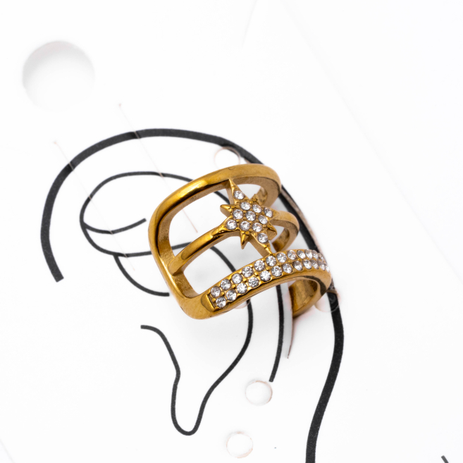 Simulador Y00991 Dorado Acero Inoxidable F38