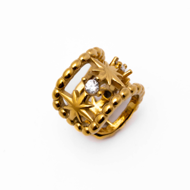 Simulador Y00989 Dorado Acero Inoxidable F38