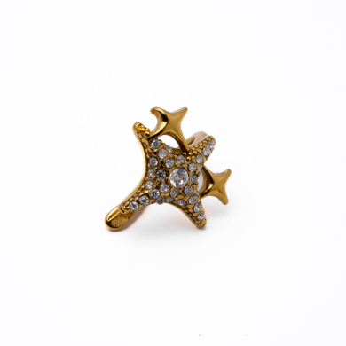Simulador Y00986 Dorado Acero Inoxidable F38