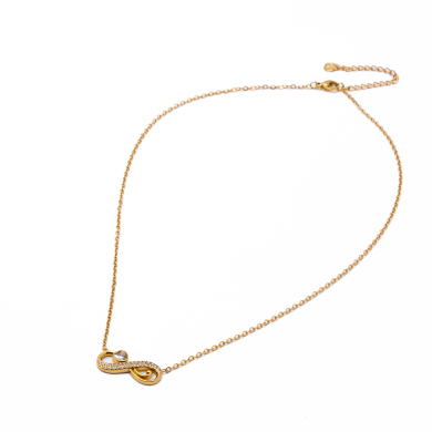 Collar Y00924 Dorado Acero Inoxidable 2D21