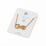 Collar Y00924 Dorado Acero Inoxidable 2D21