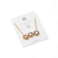 Collar Y00946 Dorado Acero Inoxidable 2D21