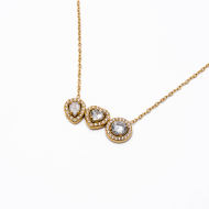 Collar Y00946 Dorado Acero Inoxidable 2D21