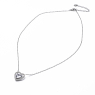 Collar Y00906 Plateado Acero Inoxidable 2D21