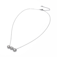 Collar Y00946 Plateado Acero Inoxidable 2D21