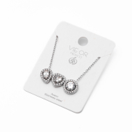 Collar Y00946 Plateado Acero Inoxidable 2D21