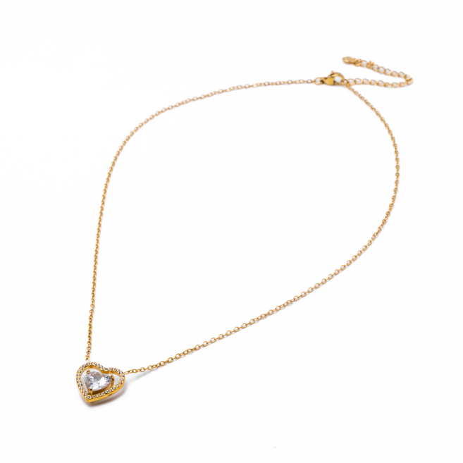 Collar Y00906 Dorado Acero Inoxidable 2D21