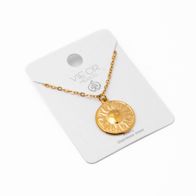 Collar Y00984 Dorado Acero Inoxidable E23