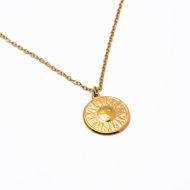 Collar Y00984 Dorado Acero Inoxidable E23