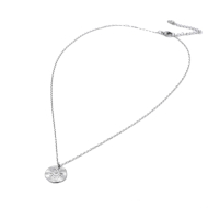Collar Y00974 Plateado Acero Inoxidable E24