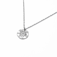 Collar Y00974 Plateado Acero Inoxidable E24