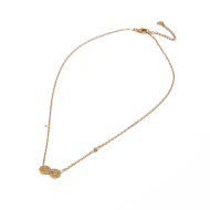 Collar Y01006 Dorado Acero Inoxidable 2D31