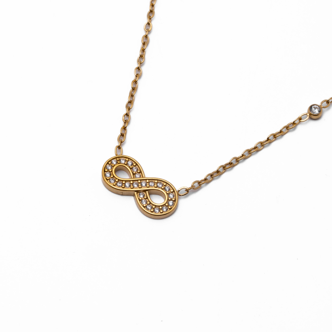Collar Y01006 Dorado Acero Inoxidable 2D31