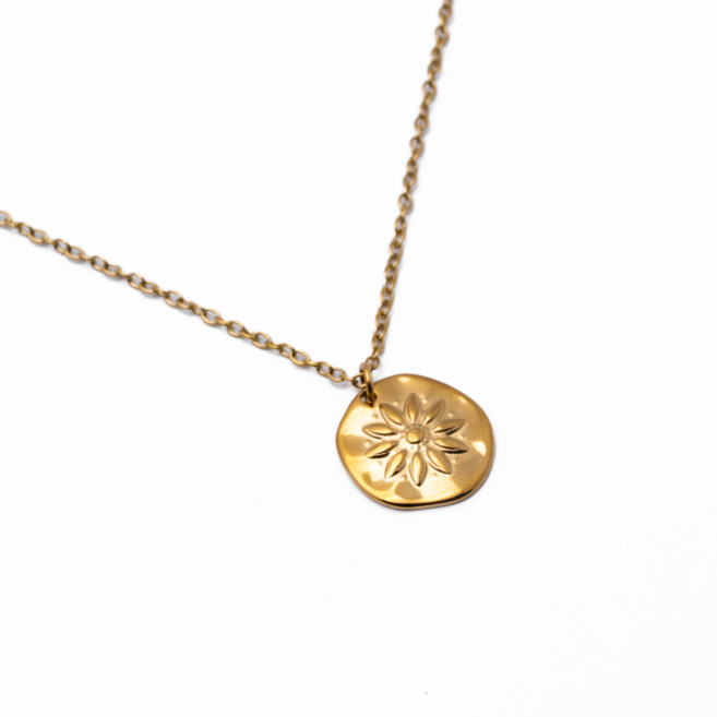 Collar Y00974 Dorado Acero Inoxidable E24