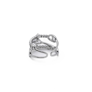 ANILLO ZO15394R PLATEADO Acero Inoxidable A21